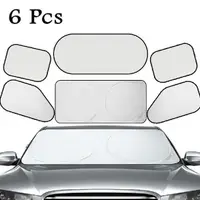 在飛比找蝦皮購物優惠-6pcs Car Front Rear Side Sunsc