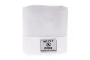 Appetito: No Fly Zone Table-Throw Food Cover - White