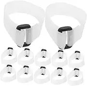 HEALLILY 30pcs Fishing Pole Straps Tie Rod Strap Organizer Bandage Rod Fixing Holder Comfortable Carrying