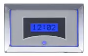 Dakota Digital 57 Chevy Car Clock Gauge Message Center for VHX kits only VLK-57C