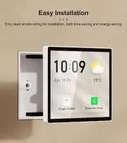 Tuya Wifi Smart Home Central Control Touch Panel 4 Inch Built-in ZigBee Gateway