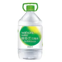 在飛比找Yahoo!奇摩拍賣優惠-新品(8桶)屈臣氏蒸餾水飲用水6L*4桶*2箱正品整箱桶裝水