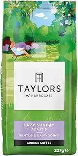 Taylors of Harrogate Lazy Sunday Ground Coffee (Pack of 3)