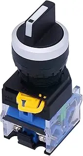 22mm 1 NO 1 NC 2 Positions Latching Maintained Rotary Select Selector Switch 440V 10A