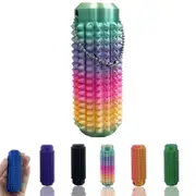 Spiky Grippie Stim Keychain Little Ouchies Pain Fidget Keychain Anxiety Relief Pain Stim Bumpy Fidget Keychain Novelty Gifts for Friends 1 set