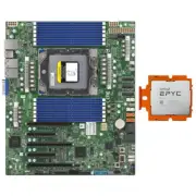Supermicro H13SSL-N Motherboard + AMD EPYC 9654 CPU Processor Combo