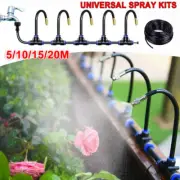5-20M Watering Irrigation Misting System Kits Adjustable Automatic Watering Kit