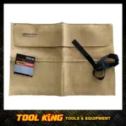 Leather Tool roll 12 Pocket hold chisels, spanners and more High Quality