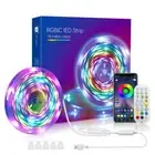DC 5V USB LED Strip Lights RGB Color Changing Lights Bluetooth Music App Control