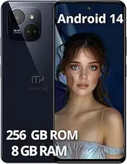 Limited Slim and Elegant Smartphone NFC Function Without Contract myPhone N23 Plus 5G Midnight Blue + Battery 5000 mAh Camera 50 mpx, FHD+ Display 256 GB, up to 16 GB RAM Android 14. 6'78 Inch