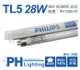 【PHILIPS飛利浦】TL5 28W / 865 白光 T5三波長日光燈管 陸製(箱) (0.2折)