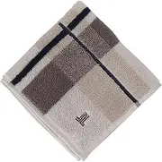 Lanvin Collection 08601033 Men's Handkerchief Towel, Hand Towel, 08601033C, Beige, Approx. 9.8 x 9.8 inches (25 x 25 cm), Beige [C], 約 横25cm×縦25cm