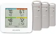 AcuRite 01094M Temperature & Humidity Station with 3 Indoor/Outdoor Sensors