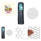 PVC Hexagonal Poultry Netting Chicken Wire 36" x150' x 1" Mesh 20GA Black