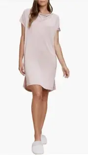 NWT Barefoot Dreams cowl neck Nightshirt Small Faded Rose