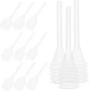 Gatuida Set of 50 Essential Oil Droppers Perfume Atomizer Refillable Plastic Pipettes Dropper for Liquid Transfer