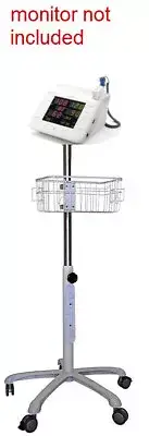Rolling stand for Omron Colin T105 /Cardiac Science 5300 monitor (small wheel)
