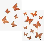 Butterfly Stencil, Reusable Art Stencil, DIY Craft Stencil, Large Butterfly Stencil, Butterfly Wall Stencil for Painting on Wood, Floors Tile, Reusable Plastic Template for DIY Home Decor