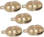 ARTSEWPLY 5pcs Pet Collar Charms with Little Bells DIY Necklace Pendants for Dogs Cats Multi Purpose Accessories for Bracelets Keychains Unique for All Occasions