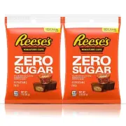 Reese's Sugar Free Miniature Peanut Butter Cup 3.0 oz Chocolate Candy TWO PACK