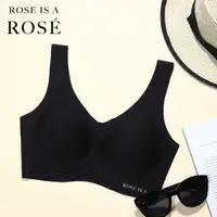 在飛比找momo購物網優惠-【ROSE IS A ROSE】零著感ZBra無鋼圈內衣成套