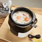 Vehicle 2L Mini Travel Rice Cooker 12V 24V Versatile Leakproof Food Steamer