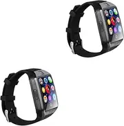 BESPORTBLE 2pcs Smartwatch with Sim Slot Smartwatch with Camera Blueteeth Smartwatch Grey