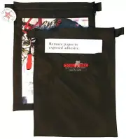 Window PakPal 10X13 Map case Document protector ToolPak Brand by Paktek zip Bag