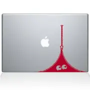 The Decal Guru Zipper Monster MacBook Decal Vinyl Sticker - 15" MacBook Pro (...