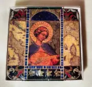 Royal Table Blue Angel Coasters Set of 6 New Sealed in Box England