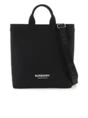 Burberry Nylon Tote Bag With Logo