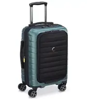 Delsey Shadow 5.0 - 55 cm 15" Laptop Front Loader Cabin Suitcase - Green