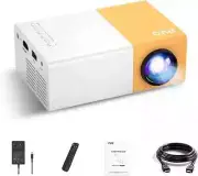 Summer Mini Projector 1080P Full HD Portable Movie In/Outdoor Multimedia Connect