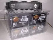 B.L.I. #2776 Erie ARA 70 Ton 4-Bay "Black" Hopper Cars w/4 Diff.#s H.O. 1:87