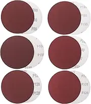 5 Inch Sandpaper 60 Pack Sanding Discs Hook and Loop for Sander Pads Dust Extraction