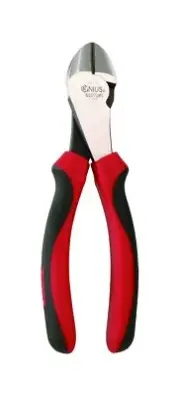 Genius Tools Heavy Duty Diagonal Cutting Pliers w/soft handle, 200mmL - 550808S