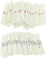 QUMIIRITY 88pcs Mahjong Sticks Full Size Large Mahjong Set Accessories Portable Game Night Tools