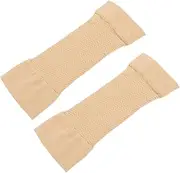 KOMBIUDA 3 Pairs Arm Sleeves Arm Shaping Sleeves Thermal Toneup Arm Shaper Sleeve Holders for Women Arm Bands Arm Compression Sleeve Women Arm Sleeves Upper Arm Shaper