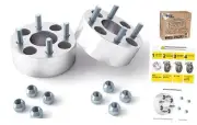 2.5 inch Wheel Spacers (4x4 Bolt Pattern, 68.5mm Bore, 12x.1.25 Studs, Cone