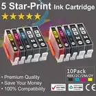 10 Ink Cartridges for HP564XL Photosmart 4620/5510/5520/6520/7510/7520 with chip