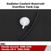 Radiator Coolant Reservoir Overflow Tank Cap Rubber Hose For Honda Accord Acura (for: Honda Civic)