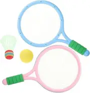 GALPADA 1set Lightweight Boy Girl Badminton Racket Set Rackets and Outdoor Sports Toys for Boys and Girls for Parent-boy Girl Interaction and Leisure Activities