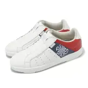 Royal Elastics Icon White Dark Blue Red Men Slip On Casual Shoes 01943-051