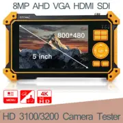 CCTV Tester HD3100/3200 5inch Security 8MP AHD VGA HDMISDI Camera Tester Monitor