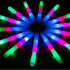 105 PCS LED Foam Glow Sticks, Glow Sticks Bulk Party Pack with 3 Modes Colorf...