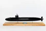 USS Salt Lake City (SSN-716) Black Hull FLT I Submarine Model,Navy,Scale