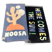NEW Set of 2 Noosa & Here Comes the Sun Beach Summer Towels