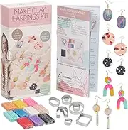 Patemby 184PCS Polymer Clay Earring Making Kit for Art Crafts Gifts Teen Girls and Adults, Ages 12+ DIY Polymer Clay Earring Jewelry Craft Making Gift Set