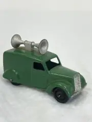 Original Dinky toys Meccano Green Army panel Van with siren minty