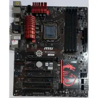 在飛比找蝦皮購物優惠-微星 MSI 電競 主機板 B85-G43 GAMING (